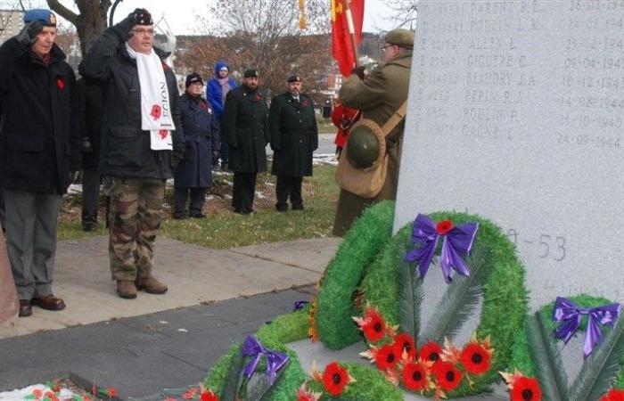 Día del Recuerdo: tres ceremonias en Beauce