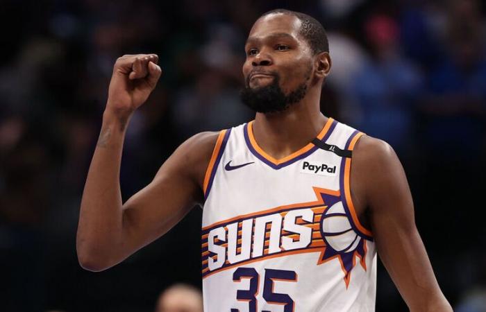 KD y Nurkic llevan a los Suns a su séptima victoria consecutiva