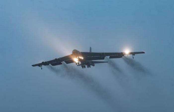 Casi el 15 por ciento de los bombarderos B-52 de la Fuerza Aérea desplegados