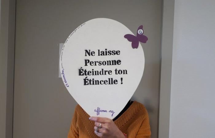 “Elegí vivir…” la asociación Affirmée se moviliza en Aveyron contra la violencia contra las mujeres