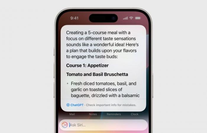 ChatGPT experimenta una interrupción, la integración de Siri ChatGPT con iOS 18.2 no funciona