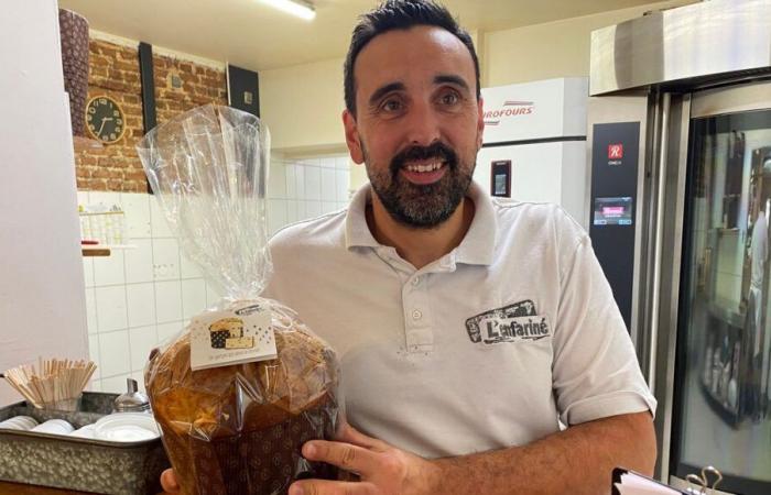 El panadero alsaciano Olivier Krieg defiende los colores de Francia en el Mundial de Panettone