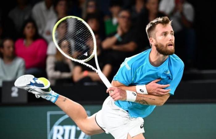 Corentin Moutet fue detenido en semifinales por Cameron Norrie en Metz