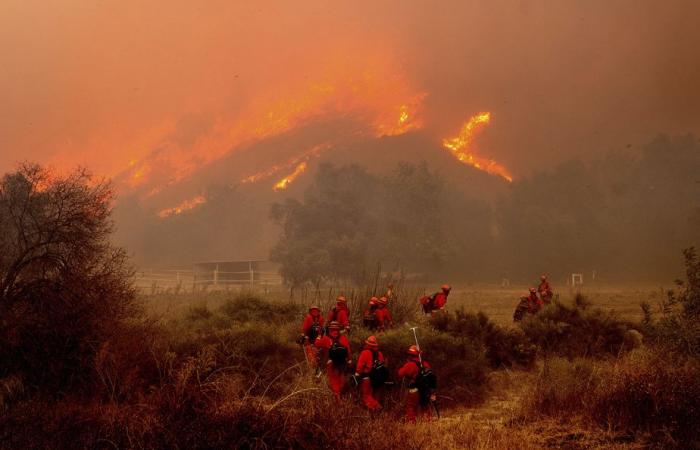 Gran incendio en California | Más de cien viviendas destruidas cerca de Los Ángeles