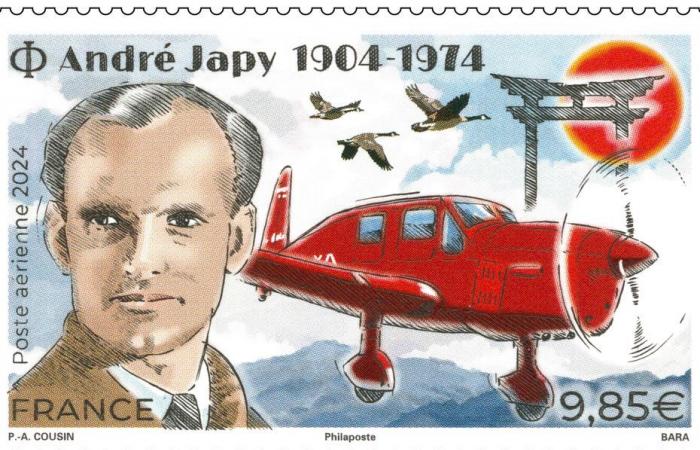 ¿Quién es André Japy, este aviador homenajeado por un nuevo sello?