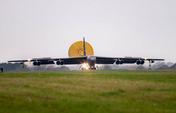 Casi el 15 por ciento de los bombarderos B-52 de la Fuerza Aérea desplegados