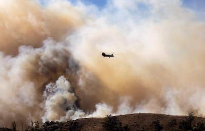 [EN IMAGES] Decenas de casas destruidas por un incendio masivo cerca de Los Ángeles