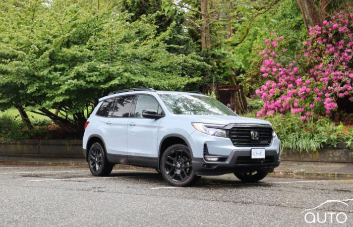 Honda Passport Black Edition 2024 – evaluación, conducción | Pruebas en carretera