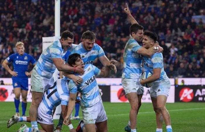 Rugby. Argentina aplasta a Italia en casa en el primer partido de la gira de otoño