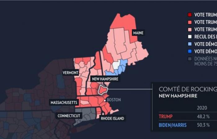 Elecciones presidenciales americanas | ¿Dónde han logrado más avances Trump y Harris?