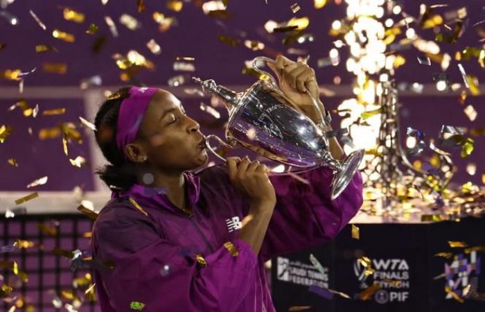 La estadounidense Coco Gauff gana el Masters WTA tras una final apasionante