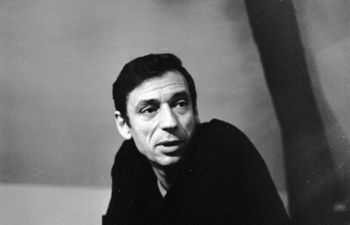 en 1991, la muerte del cantante y actor Yves Montand