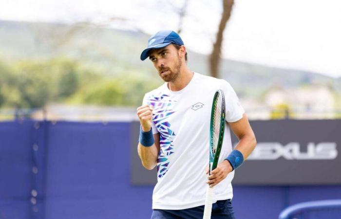 Tenis: Benjamin Bonzi gana una pelea para llegar a la final en Metz