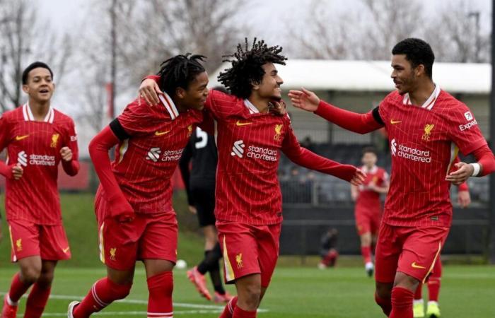 Resumen del partido sub-18: el Liverpool logra la victoria sobre el Stoke City en Kirkby