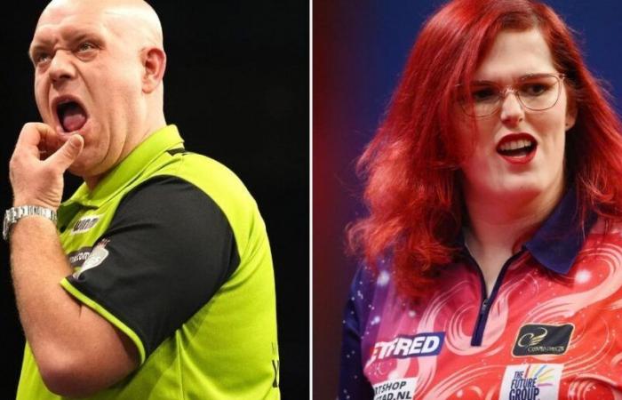 Michael van Gerwen deja muy clara su posición sobre la estrella trans Noa-Lynn van Leuven antes del partido de dardos