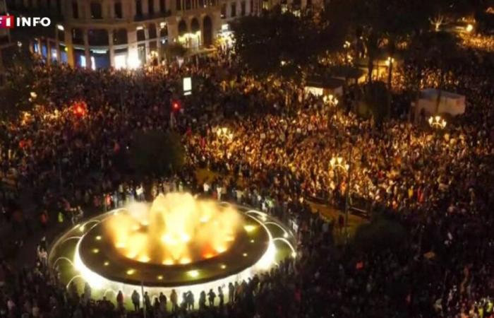 Inundaciones en España: miles de personas se manifiestan en Valencia contra las autoridades