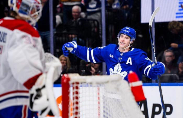 NHL: el canadiense pierde contra los Maple Leafs y sufre la sexta derrota consecutiva