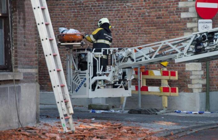 Incendio en curso en Soumagne en una casa en construcción