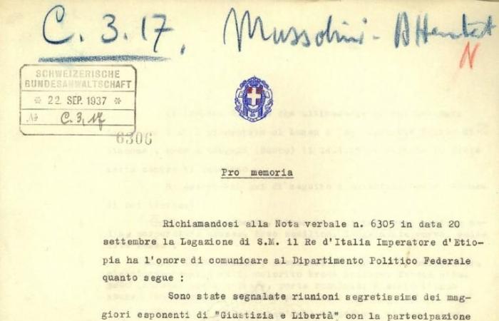 Cuando Suiza persiguió a “los asesinos” de Mussolini