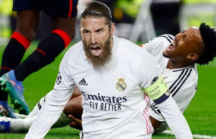 Sergio Ramos ‘vuelve’ al Santiago Bernabéu tras la grave lesión de Militao