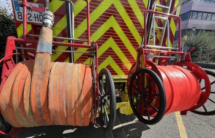 Tolosa. Se produce un violento incendio en un edificio de siete plantas: 30 residentes evacuados