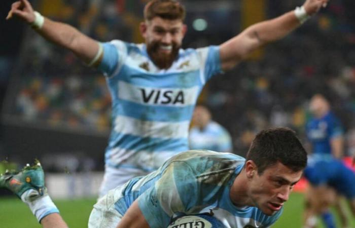 Argentina arrasa con Italia que pierde a Capuozzo por lesión