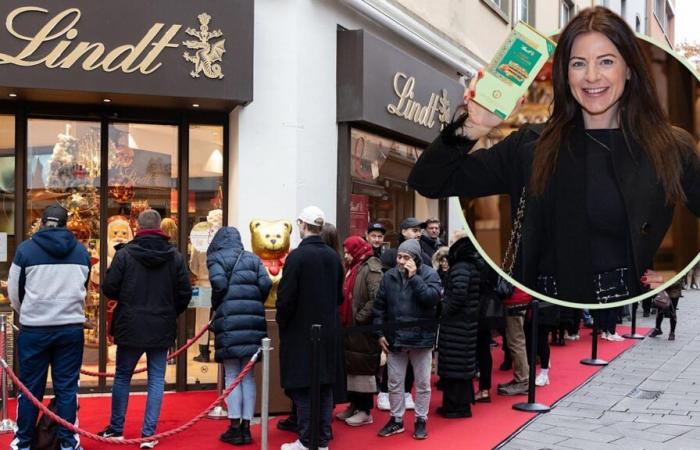 Düsseldorf: cola para comprar chocolate Dubai de Lindt | Regional