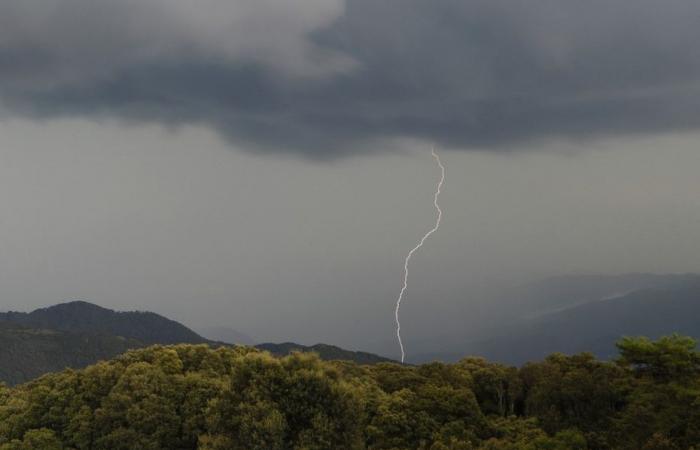 Córcega en alerta amarilla de “tormentas” este fin de semana, Alta Córcega en alerta naranja de “lluvias-inundaciones”