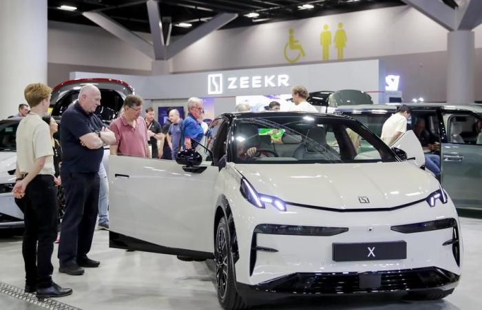 Salón Internacional del Automóvil de Vehículos Eléctricos de Sídney 2024-Xinhua