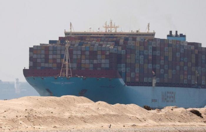 Prohibida la entrada en puerto español al barco de Maersk sospechoso de transportar armas a Israel