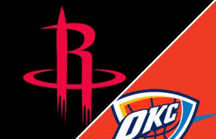 Thunder 126-107 Rockets (8 de noviembre de 2024) Resumen del juego