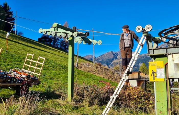 Listos para el invierno: Sólo tienen dos pistas de esquí, ¡pero las cuidan!