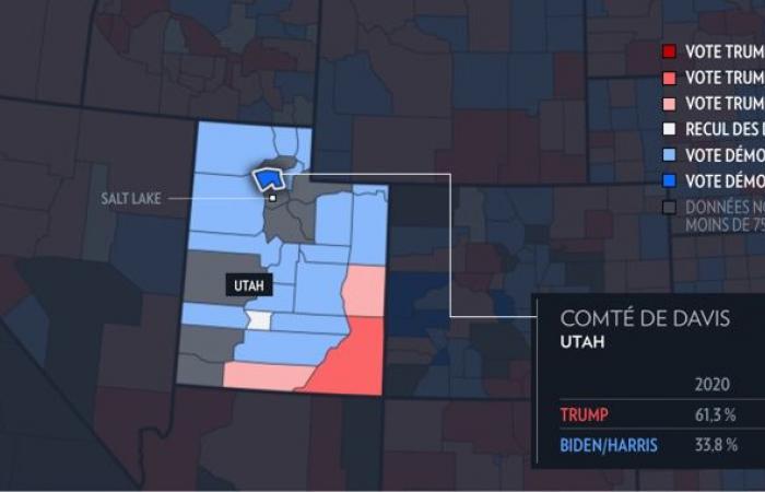 Elecciones presidenciales americanas | ¿Dónde han logrado más avances Trump y Harris?