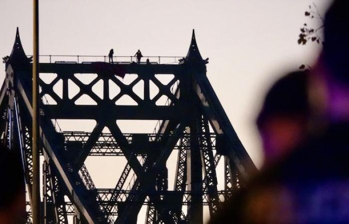 Bloqueo del puente Jacques-Cartier: los activistas querían “provocar un debate”