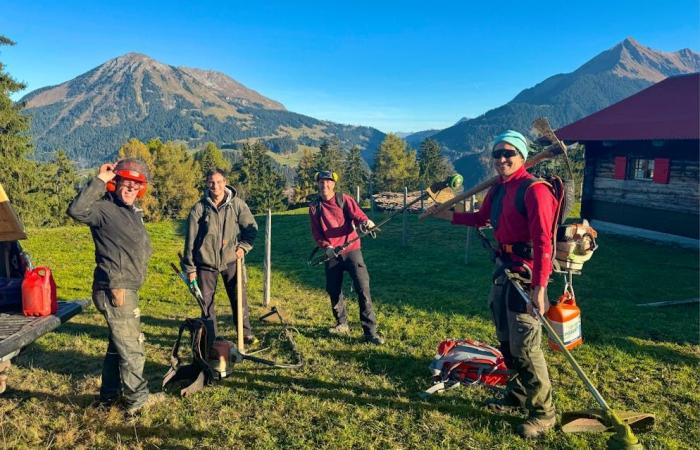 Listos para el invierno: Sólo tienen dos pistas de esquí, ¡pero las cuidan!