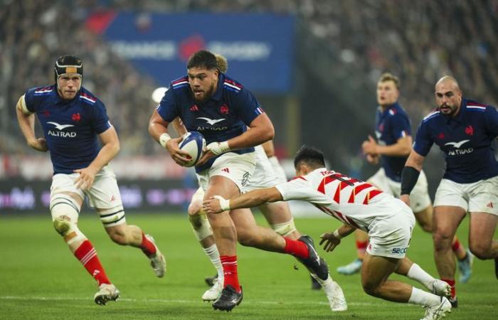 Francia – Japón. Los goles de los Bleus: Emmanuel Meafou lo arrasó todo, Thomas Ramos y Louis Bielle-Biarrey brillaron