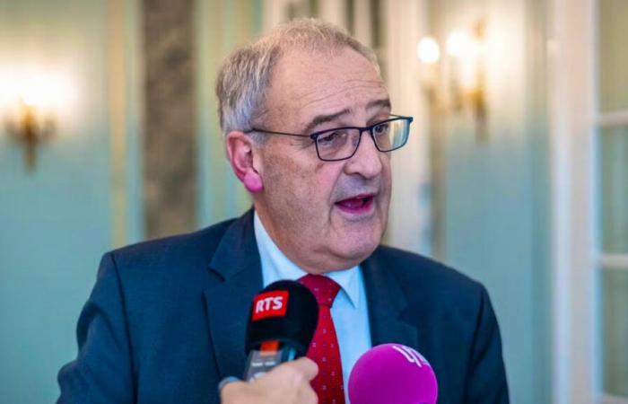 Votos: Parmelin huye de los televisores, se debate su ausencia