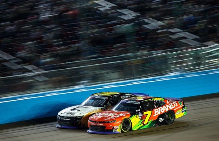 NASCAR Xfinity en Phoenix: Riley Herbst gana la final de temporada, ¡Justin Allgaier campeón!