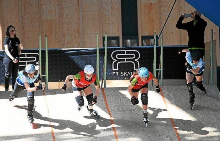 El Brest Roller Club acoge el campeonato de Francia de patinaje de estilo libre