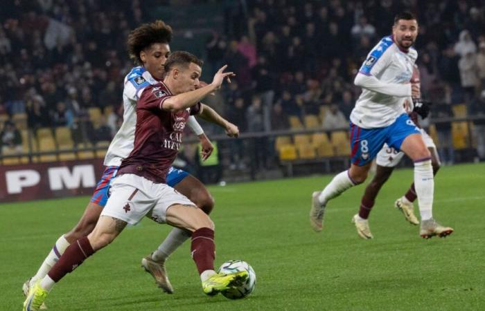 “No podríamos hacerlo mucho mejor”, reacciona Nicolas Seube tras la frustrante derrota ante el Metz en la Ligue 2