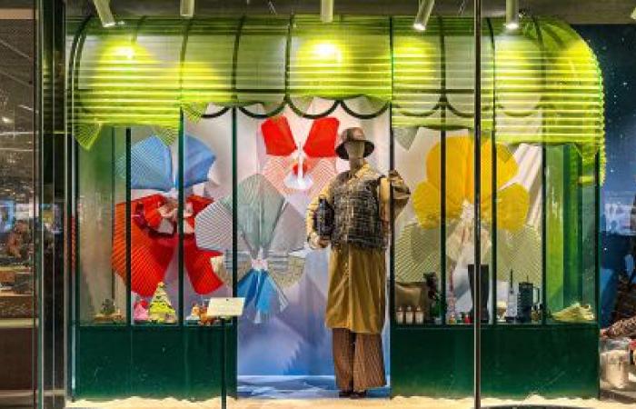 Los escaparates navideños de 2024 de La Samaritaine: Thoiry Lumières Sauvages invade la tienda – fotos