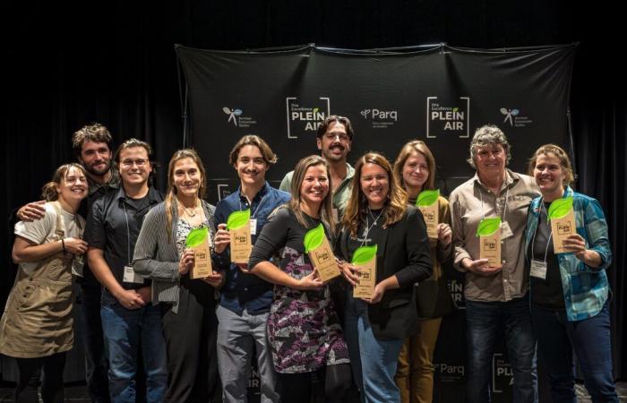 Le P’tit Train du Nord gana el premio de divulgación regional en los premios Outdoor Excellence Awards 2024