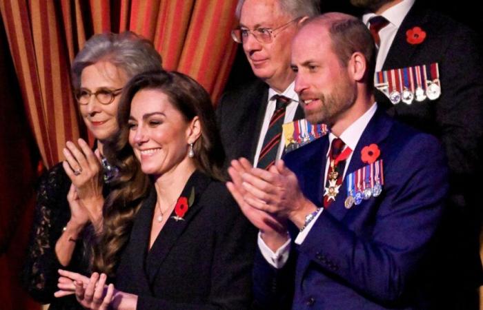 Kate Middleton hace una aparición real en el Festival of Remembrance