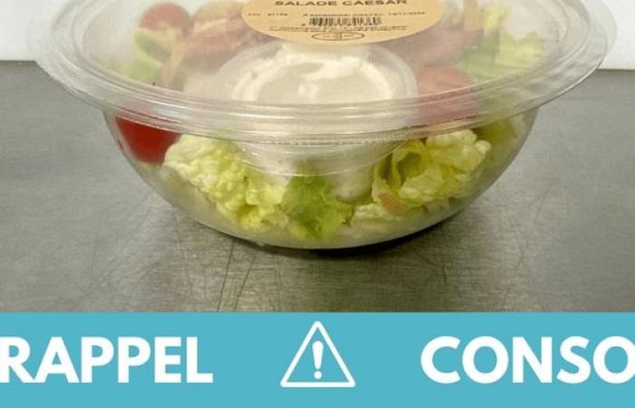 Listeria: no comas esta ensalada César que se vende en toda Francia