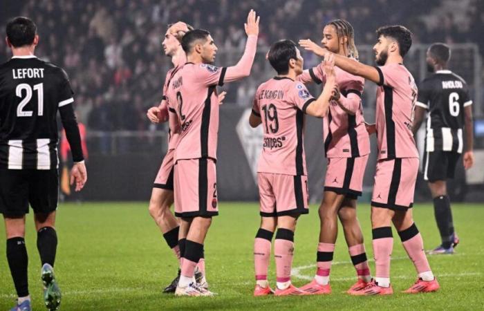 PSG juega contra Angers y despega en la clasificación