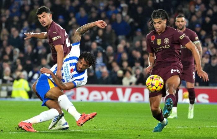 Brighton 2-1 Man City: Joao Pedro y Matt O’Riley sorprenden a los campeones con goles tardíos y Pep Guardiola pierde el cuarto partido consecutivo | Noticias de futbol