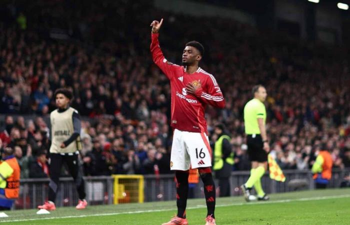 Amad Diallo force le chequier de Manchester United