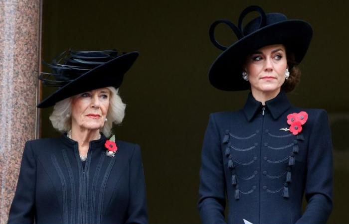 La reina Camilla se perderá los eventos conmemorativos por una infección en el pecho, mientras Kate regresa