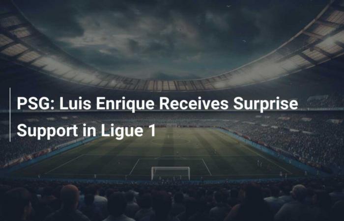 PSG: Luis Enrique recibe apoyo sorpresa en la Ligue 1