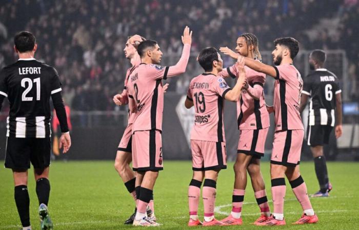 Angers-PSG (2-4): en la Ligue 1, (casi) siempre la misma rutina